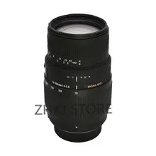 Sigma 70-300 объектив для Nikon 70-300 мм f/4-5,6 DG Автофокус Объектив для Nikon D3200 D3300 D3400 D5200 D5300 D5500 D5600 D7100 D7200