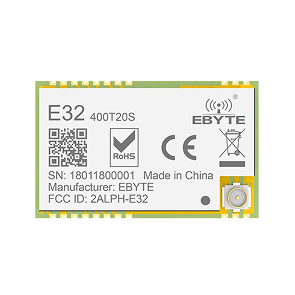 

433MHz LoRa SX1278 470MHz 100mW Long Range 3000m rf Module E32-400T20S 20dBm iot Transmitter and Receiver IPEX Connector