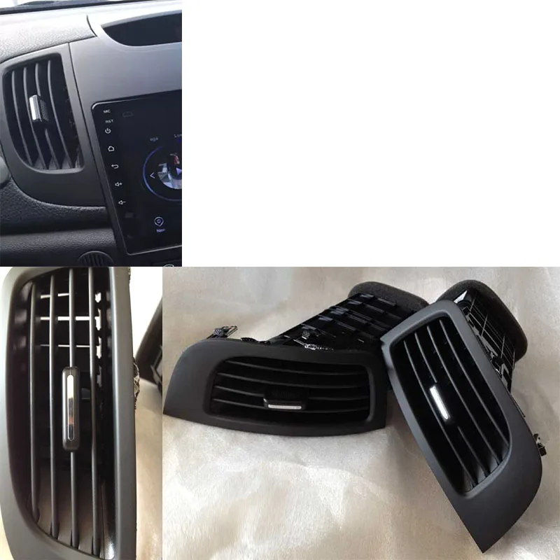 

Matte Black Side Air Vent Duct Nozzle Assy LH, RH For KIA FORTE & Koup & Cerato Air conditioning AC outlet air outlet