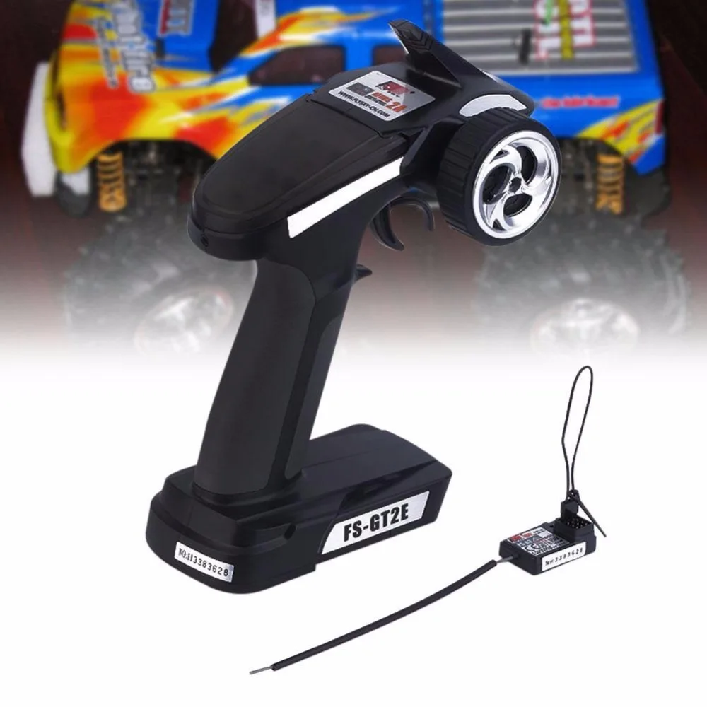 1pcs Flysky FS GT2E AFHDS 2A 2 4g 2CH Radio System Transmitter for RC Car Boat