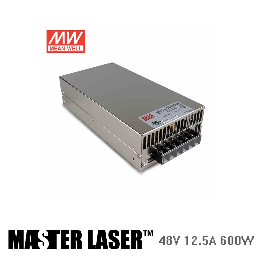 

Famous Brand Good Quality 48V 600W MW Laser Marking Machine Laser Tube Power Supply Switching Power Supply