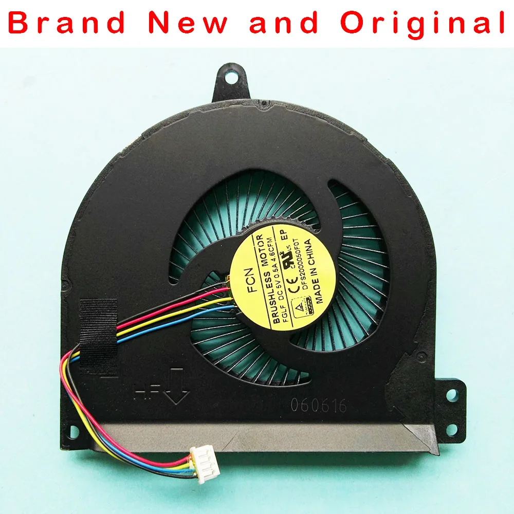 

New Original radiator for DELL Latitude E5470 Laptop cpu cooling fan cooler DFS2000050F0T FGLF EG50060S1-C210-S9A 0XGYJW XGYJW