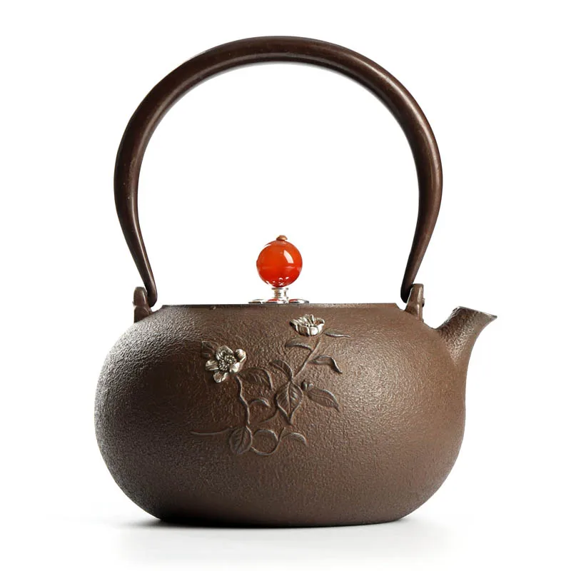 japanese Style Cast Iron Kettle Tetsubin Teapot, Master sifu craftsman