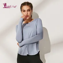 Lurehooker, топ для йоги, спортивный жилет для тренировок, рубашки для женщин, дышащая одежда для бега, женская рубашка, одежда для фитнеса, длинный рукав, рубашка для йоги