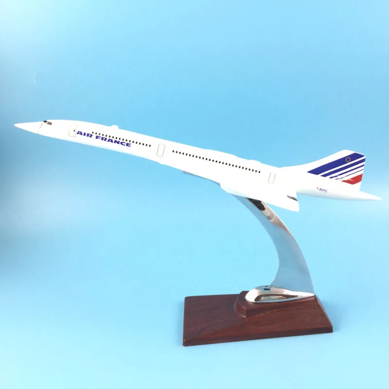 

31CM Concorde Air France Diecast Plane Model Airplane 1/200 Scale Diecast Airplane Aircraft Alloy Model Kids Toys Collections