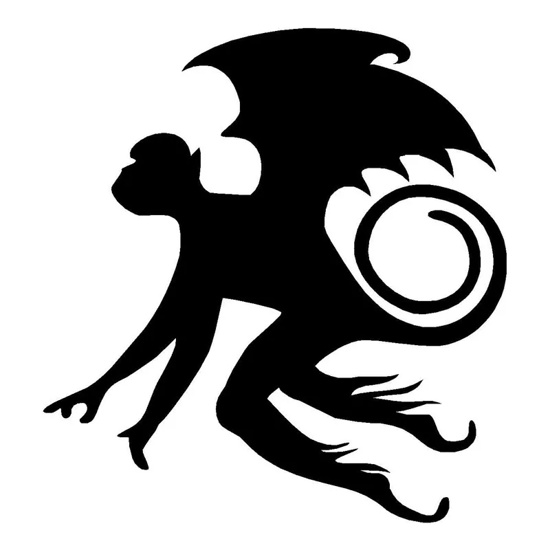 Download 9 5 10 2cm Flying Monkey Vinyl Decal Car Window Stickers Motorcycle Car Styling C2 0631 Stickers Passat Sticker Emblemsticker Online Aliexpress