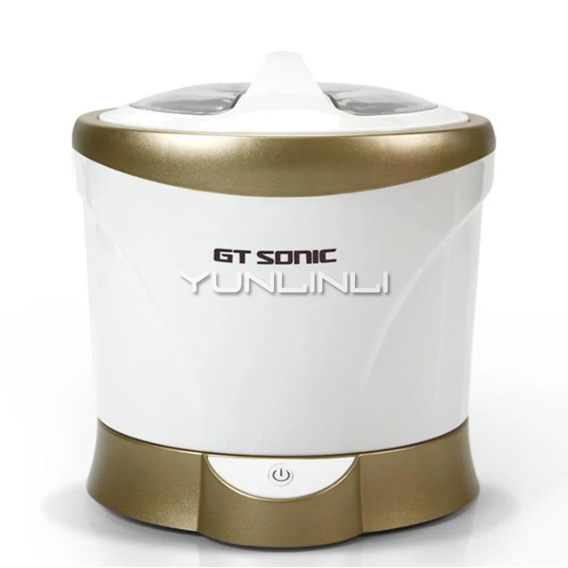 

Household Ultrasonic Cleaner Tea Set/Feeder/False Teeth/Jewelry Ultrasonic Cleaning Machine Mini Ultrasonic Washing Unit GT-F2