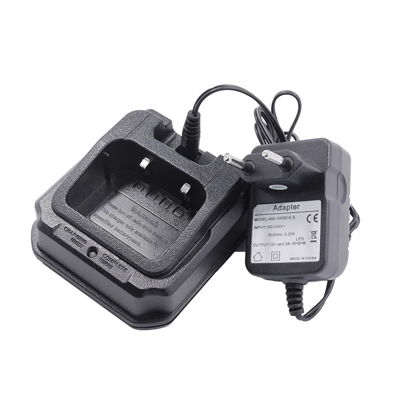 

Baofeng Battery Charger Base with EU Adapter 100-240V for Baofeng Waterproof Radio BF-A58 GT-3WP UV-9R UV-XR Plus Walkie Talkie