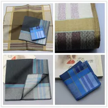 Бутик мужской платок. Жаккардовый китайский платок. Мягкий впитывающий хлопковый носовой платок. Подарочный платок. 42 см* 42 см