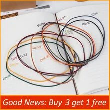 Запасная Резиновая лента кожаный аксессуар для ноутбука Ремонт эластичный шнур банджи, оливково-зеленый, синий, черный, верблюжий, коричневый, фиолетовый