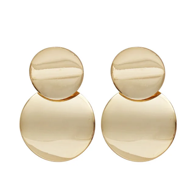 Fashion Statement Earrings 2019 Big Geometric earrings For Women Hanging Dangle Earrings Drop Earring modern Jewelry