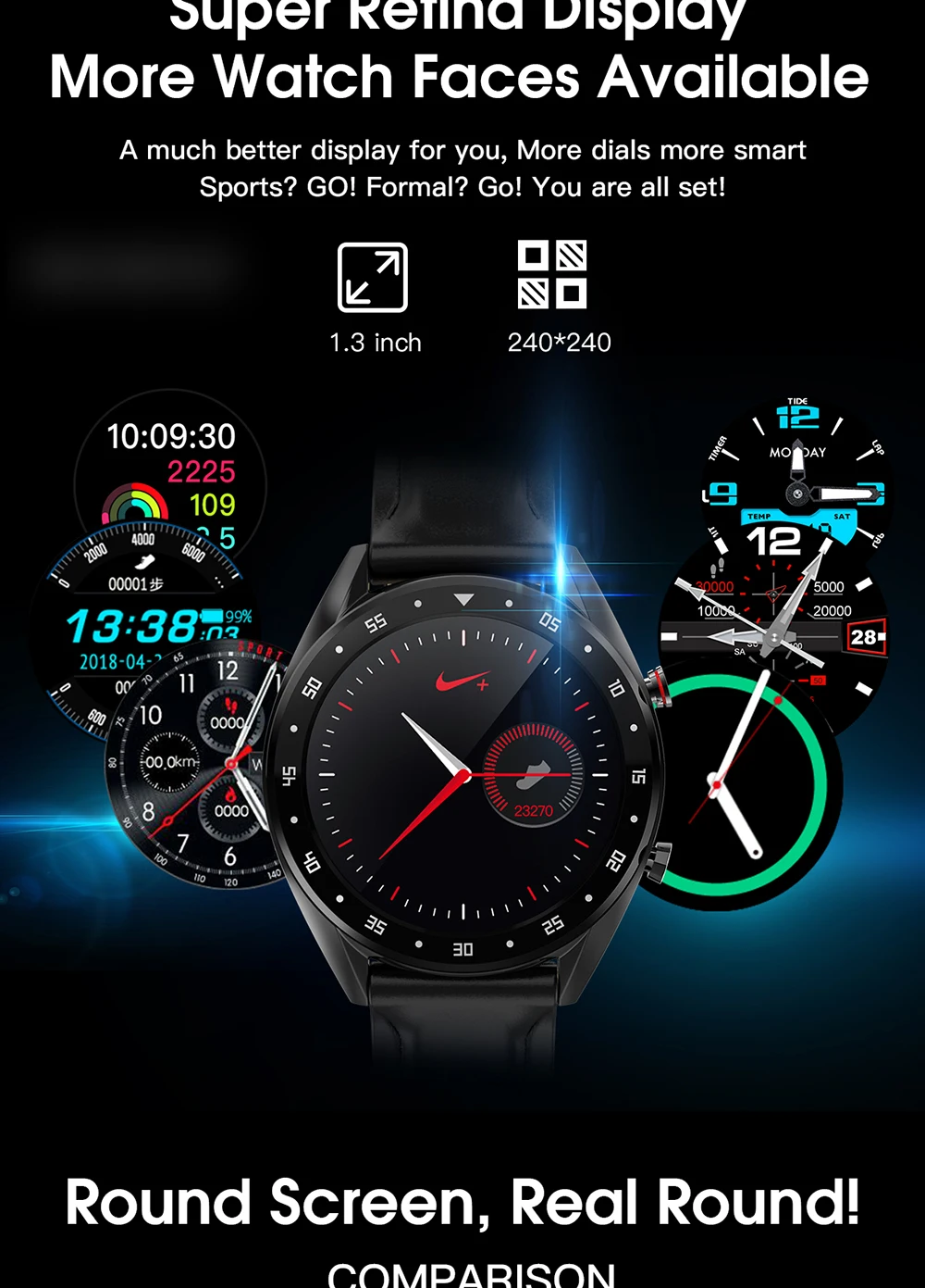 Спортивные умные часы для мужчин ЭКГ мониторинг сердечного ритма кровяное давление дистанционный музыкальный ip68 Водонепроницаемый фитнес-трекер для android L7 часы