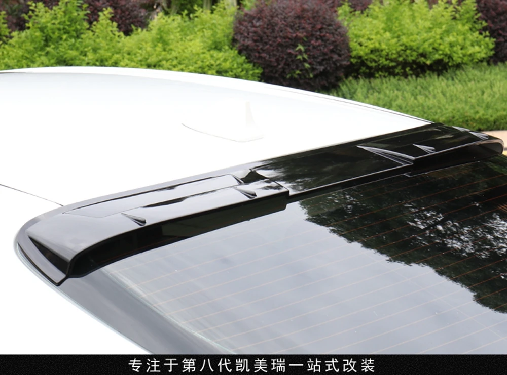 Автозапчасти из АБС-пластика, черный цвет, задний багажник, крыло, спойлер для Toyota Camry, спойлер
