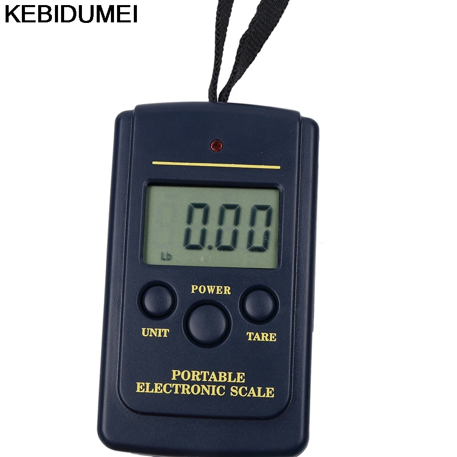Портативные электронные подвесные весы для рыбалки 10 г 40 кг цифровые карманные с