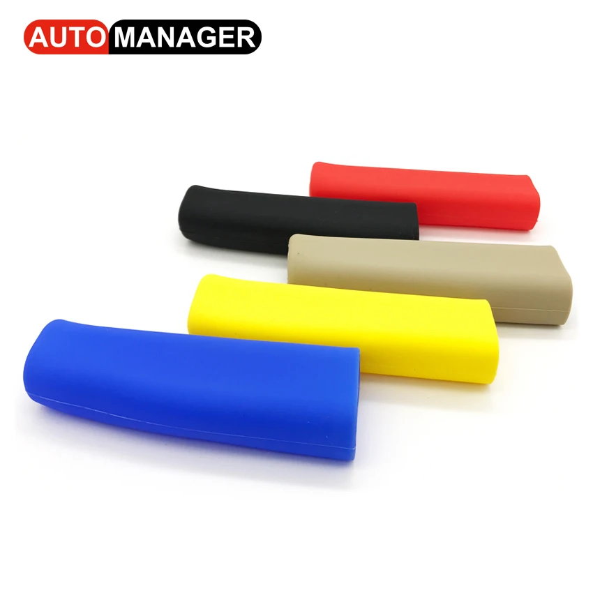

Car Handbrake Covers Auto Anti-silp Silicone Gel Hand Brake Grips Car-styling Decoration Accessories