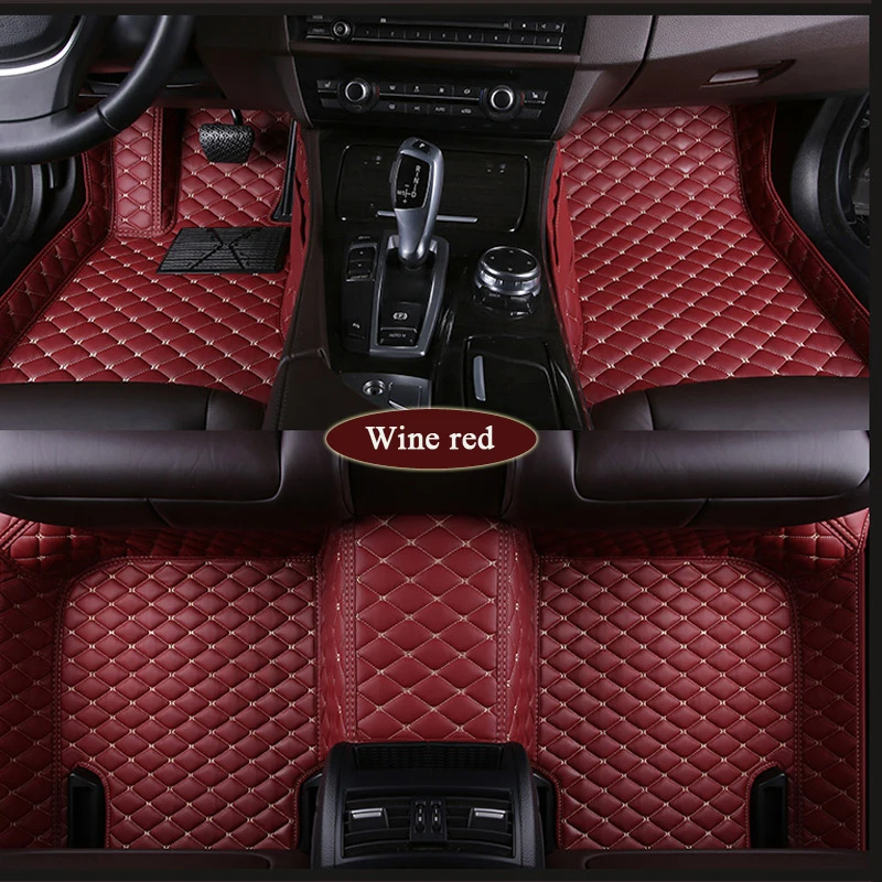 

CCustom car floor mats for Porsche All Models Cayman Macan Cayenne Boxster 718 car accessories car styling