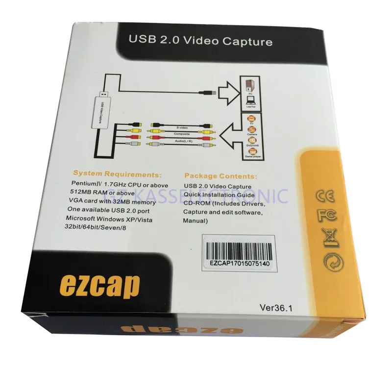 Новинка для Windows xp/2000/vista/7/8/10 с снимок ключ Легкий cap ТВ dvd video capture адаптер usb 2,0