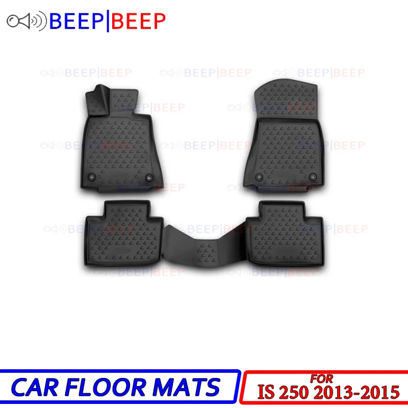

For Lexus IS 250 2013-2015 car floor mats carpets auto floor mat dust proof water proof car styling interior decoration