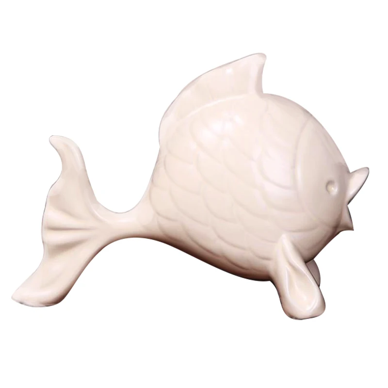 

Ceramic Fish Model Miniature Crafts Hotel Home Decor Accessories Birthday Gift Pirate Figurines Decoration The Most Fun Toy