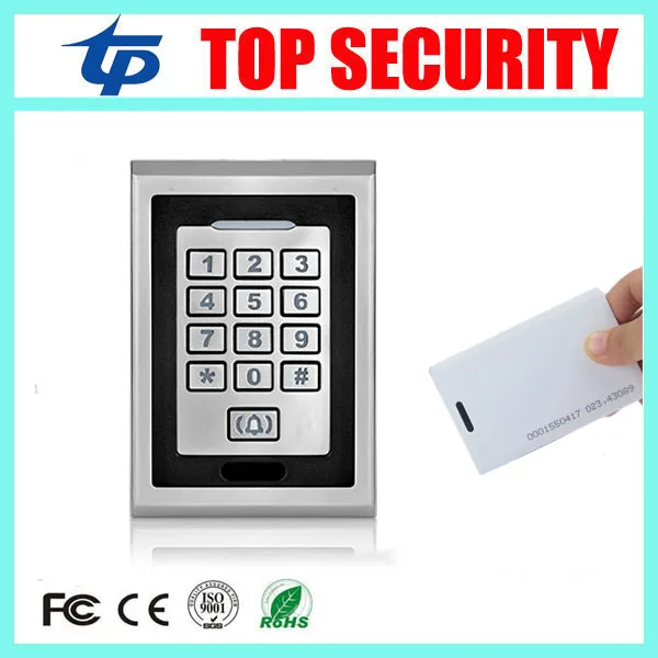 

5pcs/lot 8000 users biomentric RFID card access controller standalone single door surface waterproof 125KHZ card access control