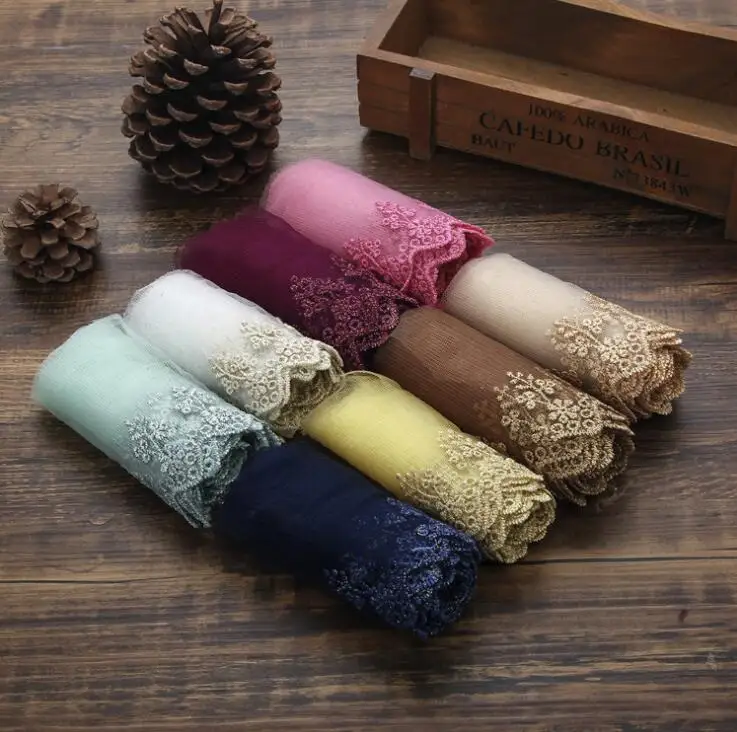 

5Yards / Lot Tiara Gold Mesh Material Embroidery Lace Trim DIY Hair Accessories Handmade Cloth Bow RS305