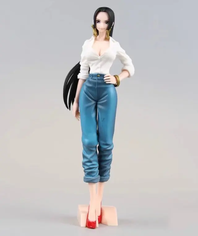One Piece Figure One Piece Anime Boa Hancock Action Figure Jeans Freak