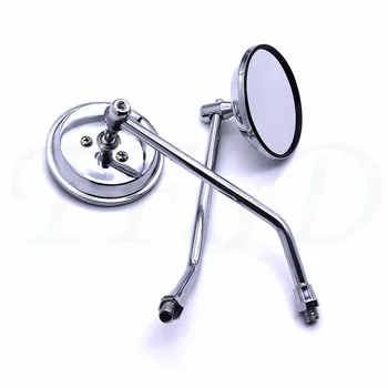 

Universal 10 mm motorcycle rearview mirror scooter bicycle motorbike side mirror for Honda KTM Aprilia MV Agusta Triumph