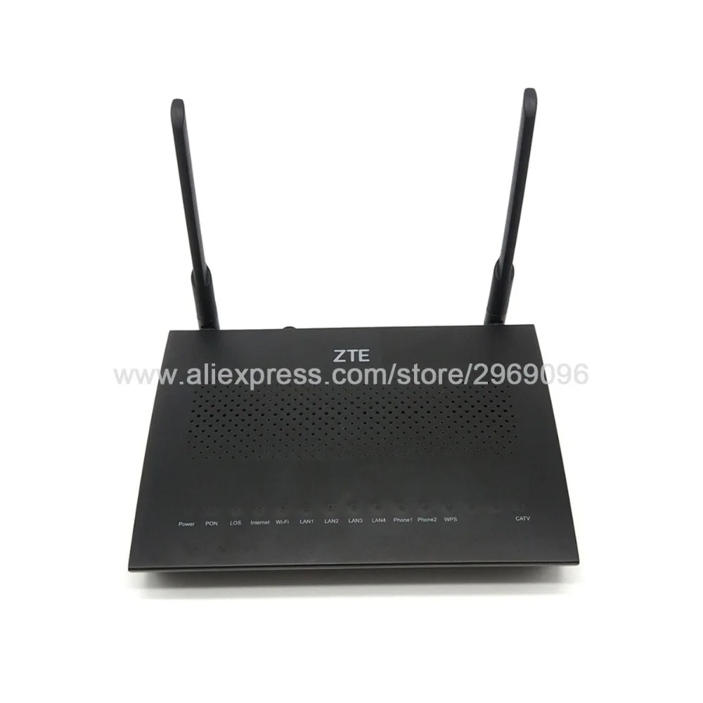 Zte ZXHN F668 V5.2 GPON ONU ONT FTTH HGU модель маршрутизатора 4GE+ 2TEL+ CATV+ Wifi такая же функция, как F660 F623 GPON ONU ONT