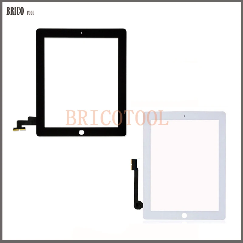 

Bricotool Touch Screen For iPad 2 A1395 A1396 A1397 Digitizer 9.7 inch Glass Panel, For iPad 3 A1416 A1430 A1403 Touch Screen
