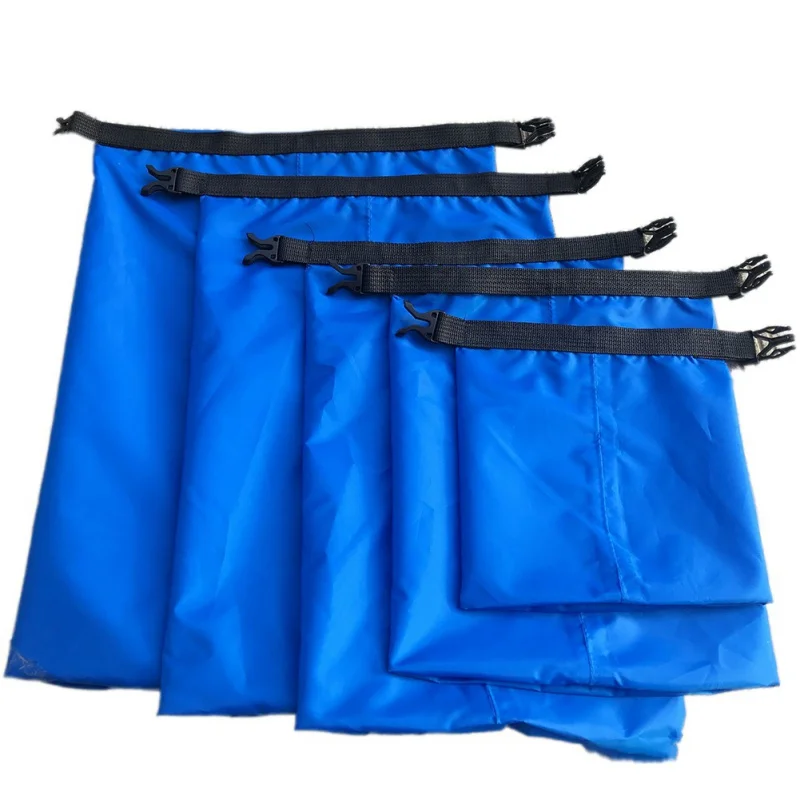 Новое поступление открытый 210 т Водонепроницаемый сумка из текстиля пять наборов для реки походная рафтинг Тур 5 цветов im - Цвет: Blue