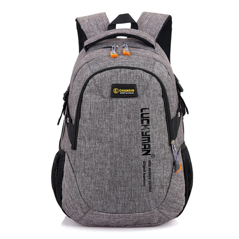 

Casual Men Backpack Travel Male Backpacks Student Laptop Bag Men Women Backpack Canvas School Bags WBS473-2