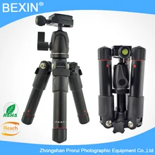 BEXIN Portable Foldable Lightweight Compact Desktop Flexible Macro Mini Tripod Tripod with Ball Head for Sony Canon Camera