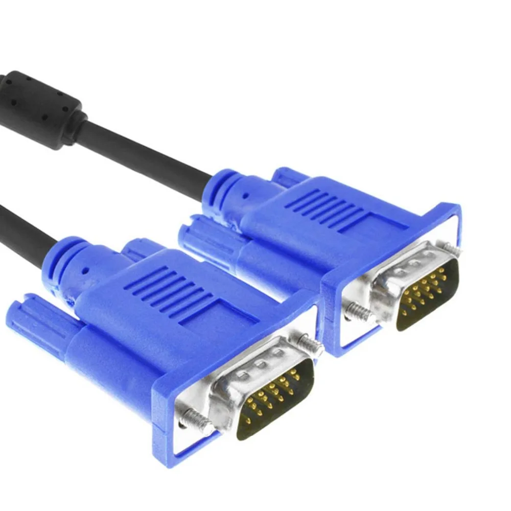 YuBeter 3 метровый кабель VGA для монитора компьютера Удлинительный HD 15 контактный