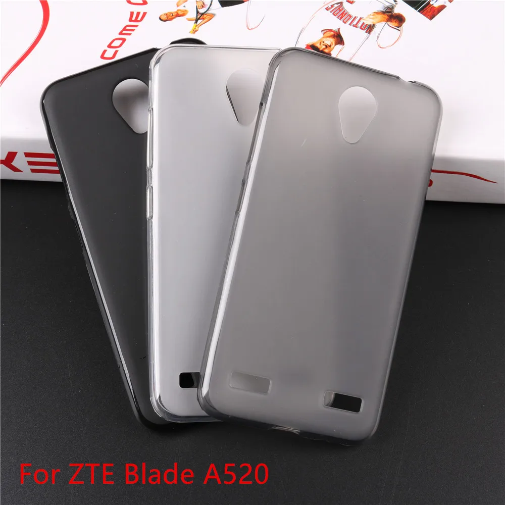 

ZTE Blade A520 Case On ZTE Blade A520 Cover Tpu Silicone Soft Slim A 520 Soft Colorful Original Simple Lightweight Shell Case