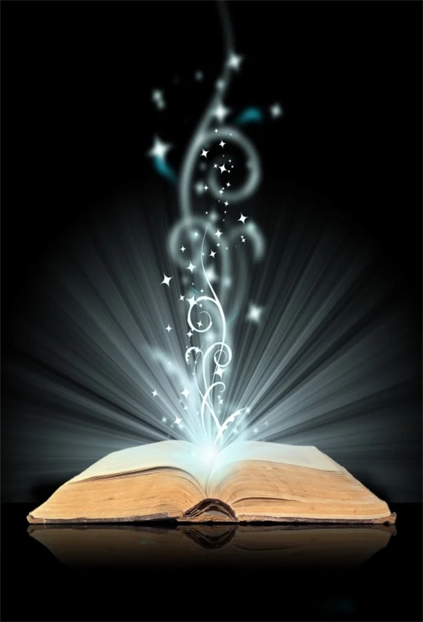 

Laeacco Fairytale Magic Book Miracle Scenic Photography Backdrops Vinyl Photo Backdrop Custom Background Props For Photo Studio
