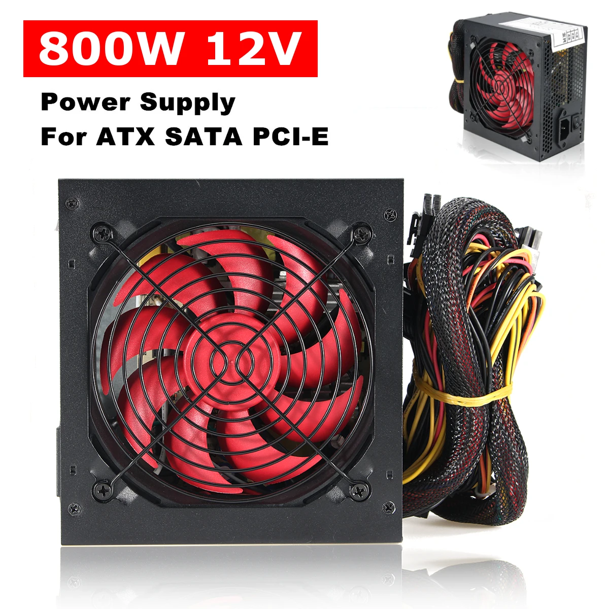 هادئة 800 واط 800 W ل إنتل AMD PC 12 V ATX PC امدادات الطاقة SLI PCI-E 12 سنتيمتر مروحة عالية الجودة وحدة إمداد الطاقة للكمبيوتر ل BTC هادئة 800 واط 800 W ل إنتل AMD PC 12 V ATX PC امدادات الطاقة SLI PCI-E 12 سنتيمتر مروحة عالية الجودة وحدة إمداد الطاقة للكمبيوتر ل BTC