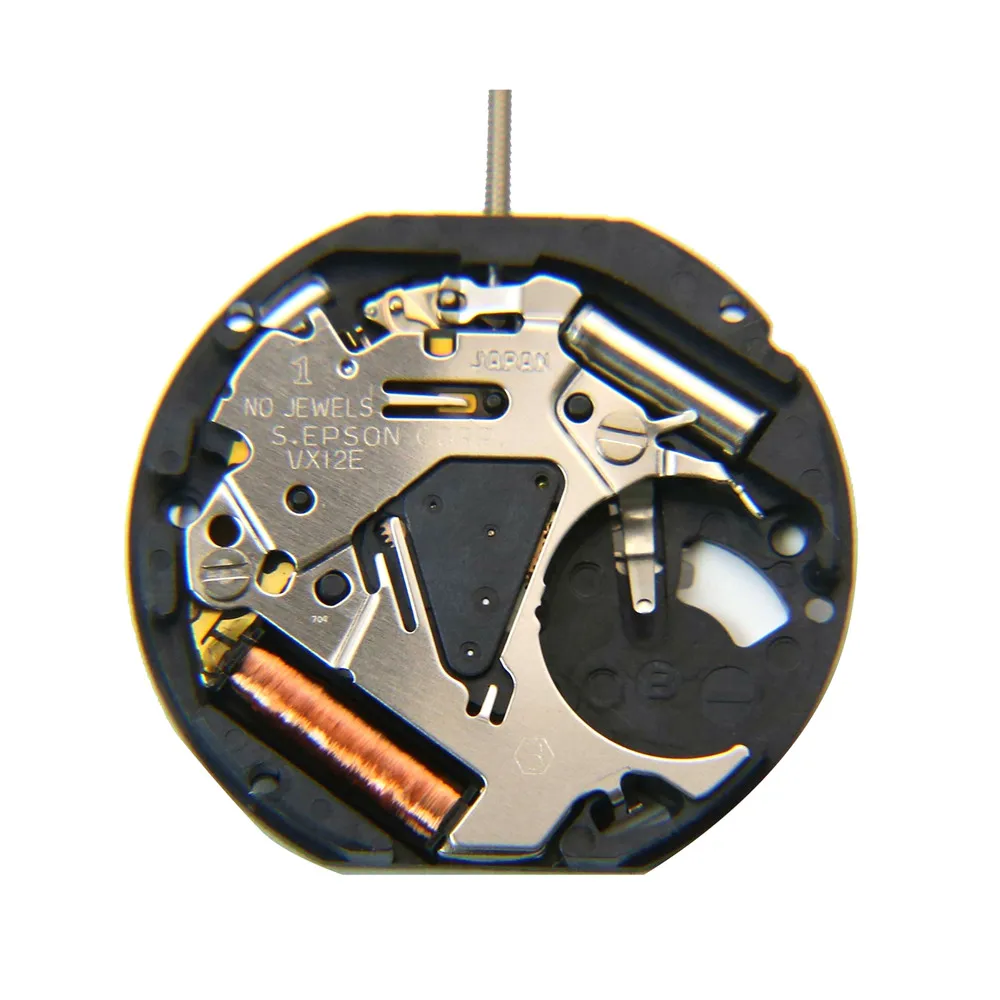 Новый кварцевый механизм для часов VX12 VX12E At 3 '/6' запасные части