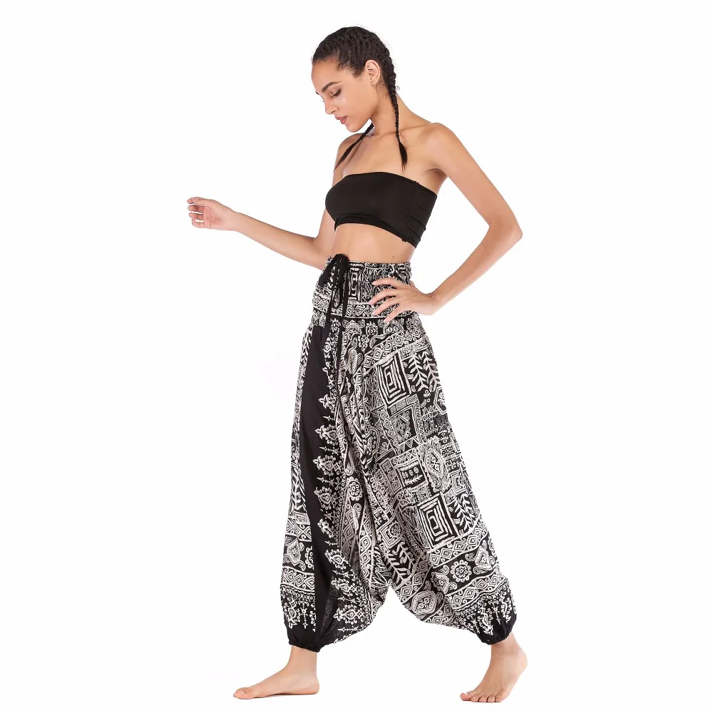 Fish Bones jumpsuit harem pant FJP001 (8)