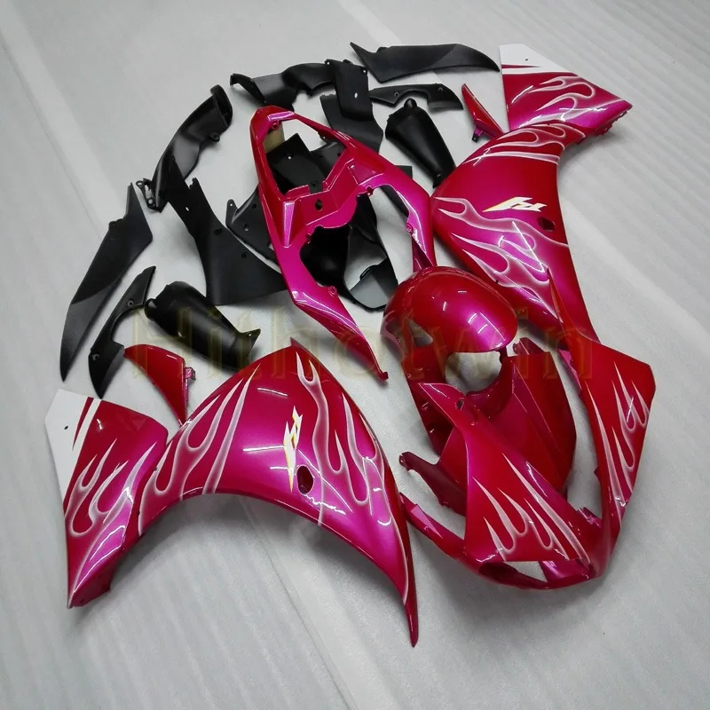 Пользовательский YZFR1 2009-2011 ABS обтекатель для Yamaha YZF R1 09 10 11 ABS Пластиковый обтекатель мотоцикла+ 23 цвета+ серебристый белый - Цвет: K