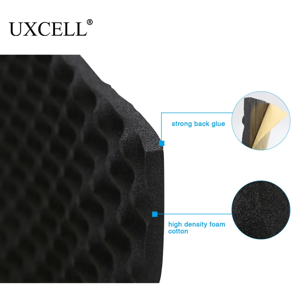 UXCELL 50*100/200/300/500 см хлопковые смеси интерьер студия звукопоглощение автомобильный