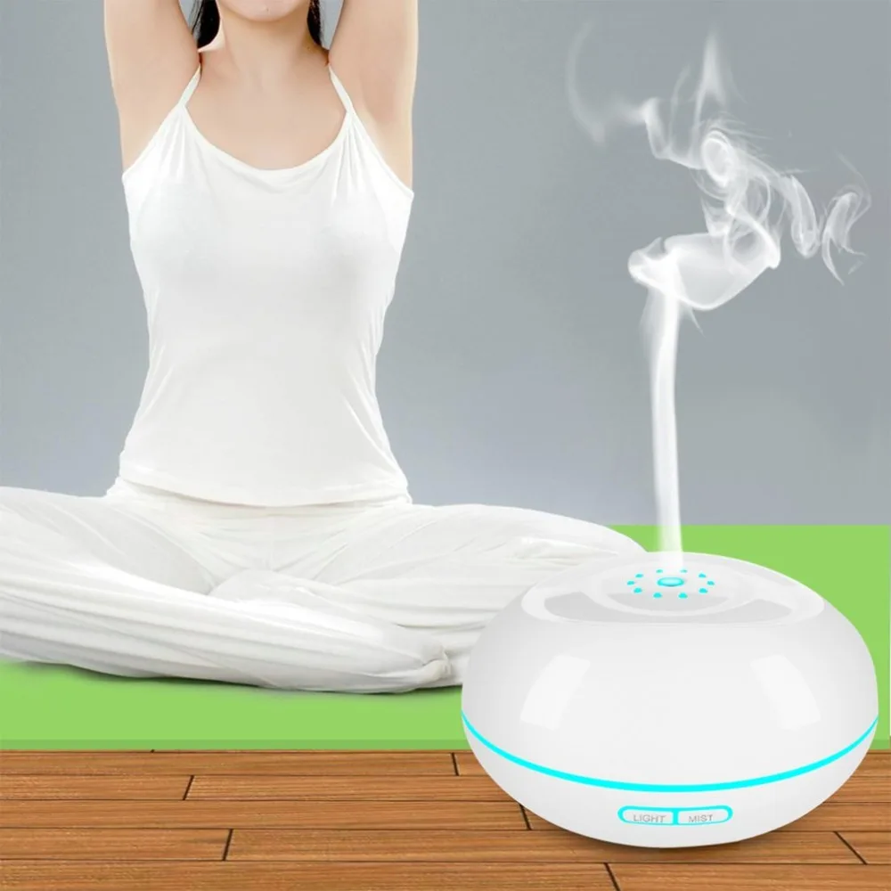 

Nebulizer 500ML Ultra Quiet Household Office Use Ultrasonic Oil Diffuser Air Humidifier Aroma Aromatherapy Mist Maker Gift