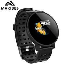 Makibes T3 Смарт часы водонепроницаемые активности Фитнес трекер HR крови кислородом артериального давления часы Для мужчин женские умные часы PK V11