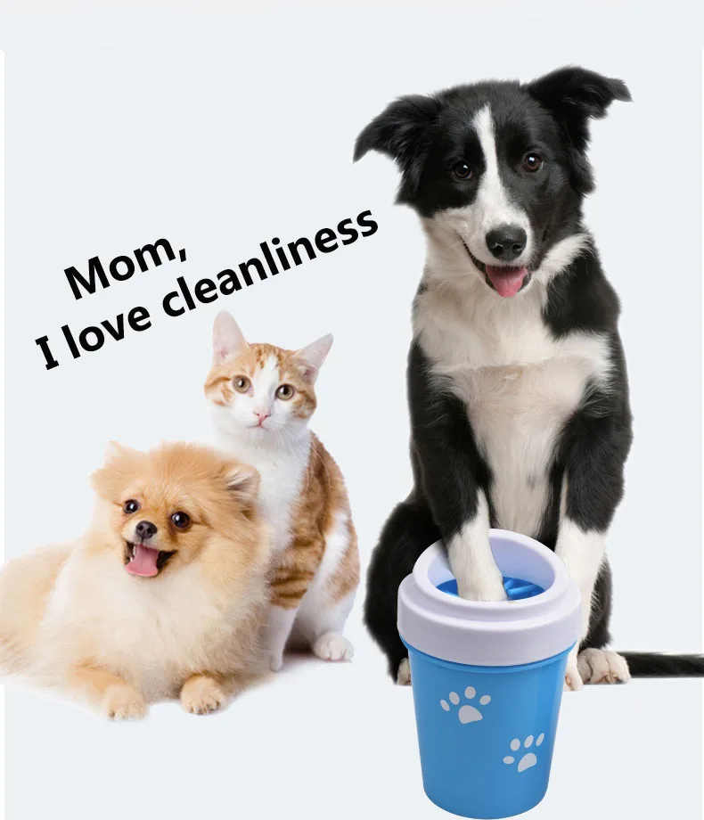 Dog Foot Washing Artifact Pet Foot Washing Cup Foot Washing Paw Washer