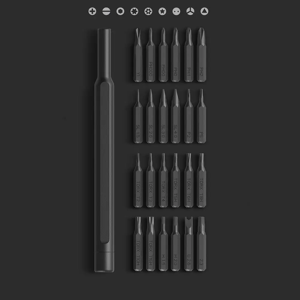 Оригинальный комплект отверток 24 в 1 Xiaomi Mijia Wiha прецизионные магнитные биты