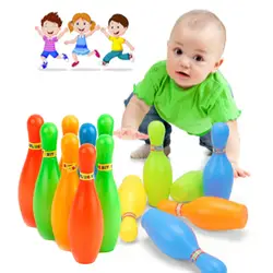 Игрушка спортивные, для боулинга бутылка мини диаметр Боулинг дети взаимодействие Досуг развивающий мяч набор Забавный открытый малыш