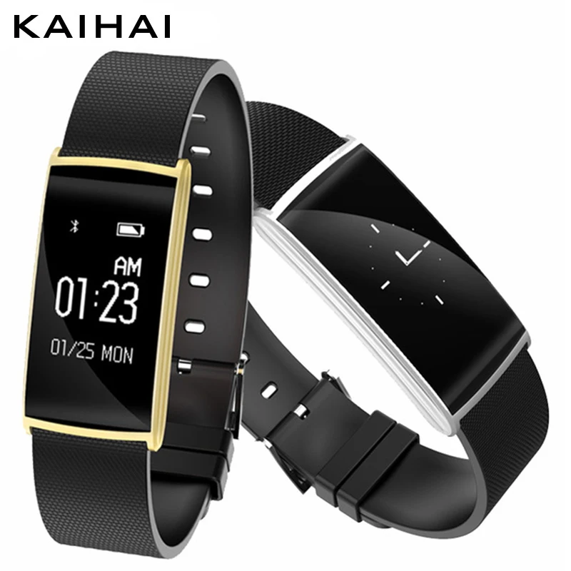 

KAIHAI Smart wrist Band Heart rate Monitor Blood Pressure Oxygen Oximeter Sport Bracelet Watch intelligent For Android iphone
