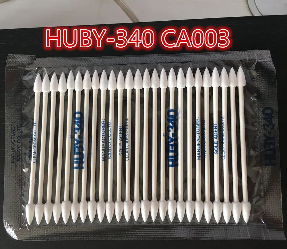 

2 packs of 25 pcs , HUBY-340 CA003 Cotton Swabs + 2 packs of 25 pcs BB003
