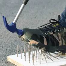 Новая защитная обувь с защитой от ударов и проколов, легкая дышащая непромокаемая резиновая подошва, защитная обувь с ремнем безопасности