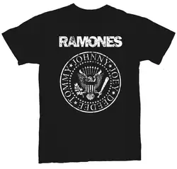 Мужская черная футболка Ramones Destroyed Punk Rock-Новинка! -S M L XL 2XL 3XL для мужчин 2019 брендовая одежда футболки