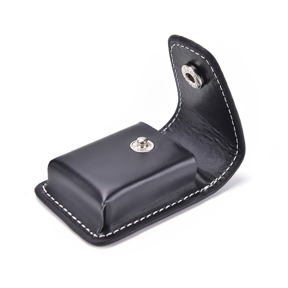 1 шт., маленький чехол в коробке для Zippo, супер подходящий кожаный чехол с высоким покрытием для мужчин, ветрозащитная Зажигалка Zippo, Подарочная коробка, держатель, сумка